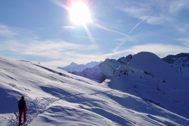 Schneeschuh Wanderung Melchsee-Frutt