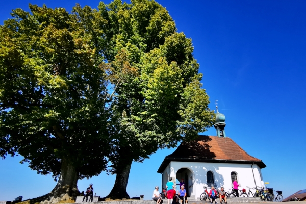 Sonnengruss über dem Nottelberg