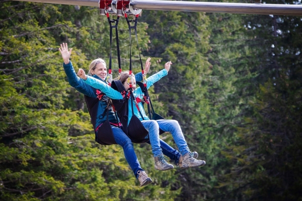 Grenzwanderung zum Dragon Glider