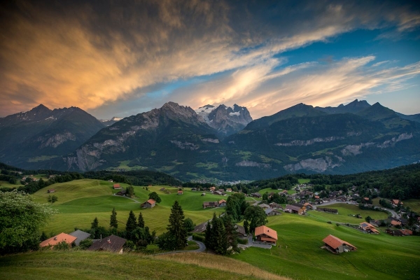 Panoramagipfel auf dem Hasliberg