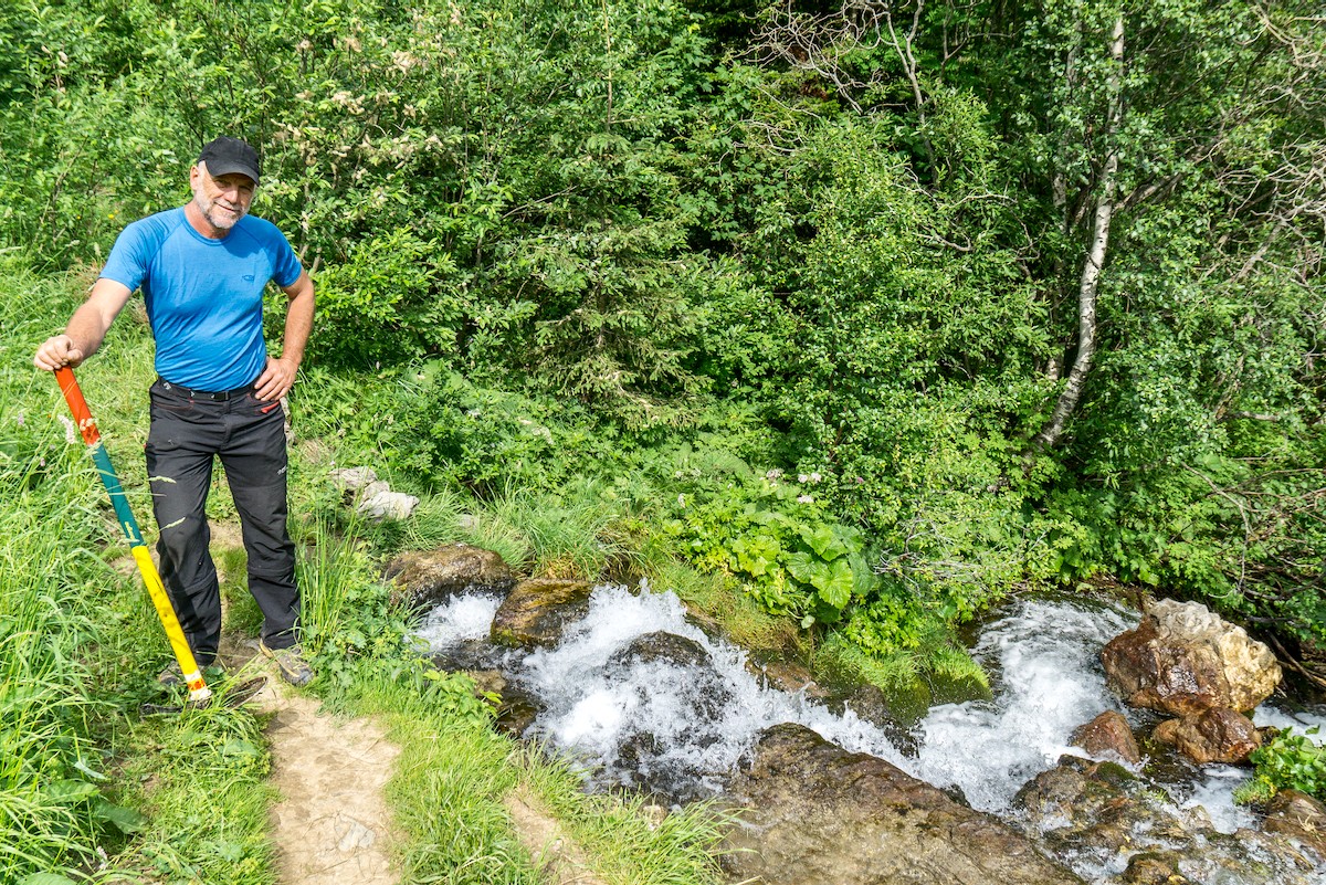 Beat Felder, Bezirksleiter Sörenberg, am Emmensprung