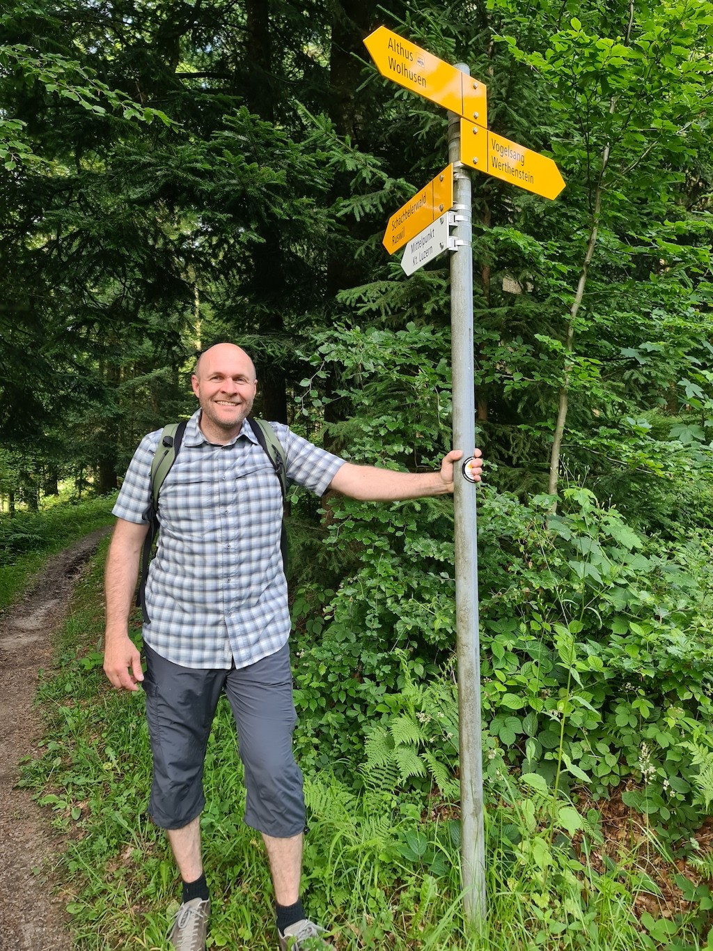 Fabian Stadelmann bei Ruswil