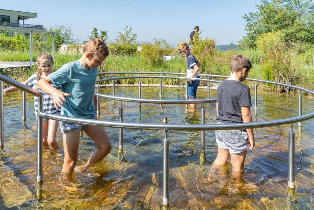 Beim KneippGarten in Gisikon.